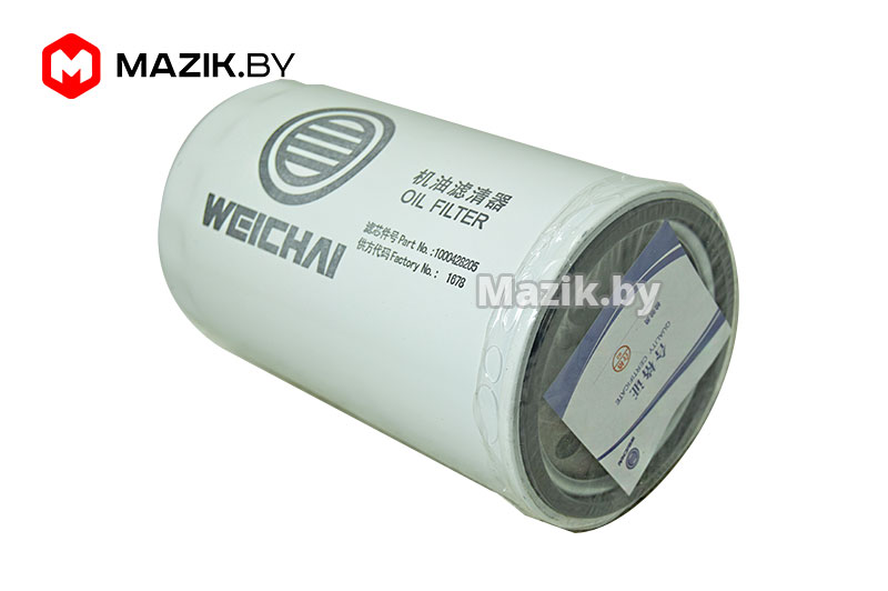1000428205 Фильтр масляный (WD10, WD12, WP10, WP12), Weichai, Китай ...