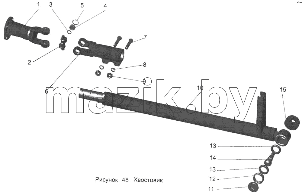 Хвостовик 104-1703032-31.104-1703032-21
