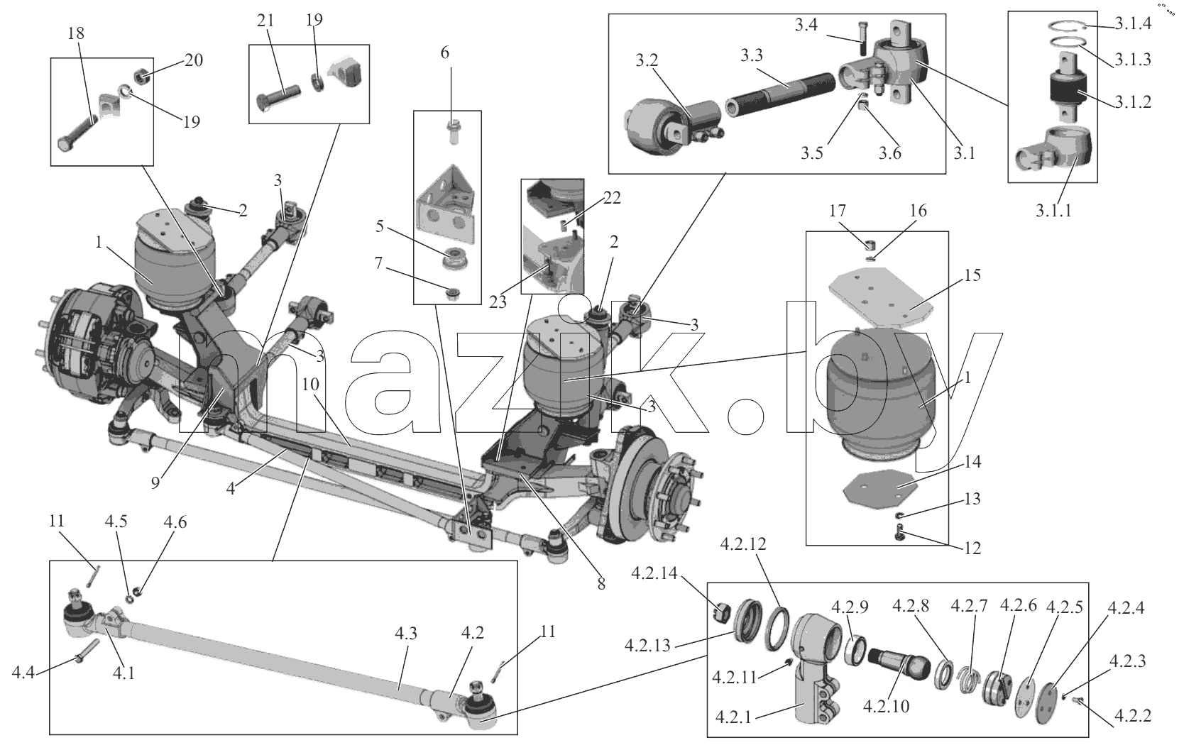  Подвеска передняя;Front suspension