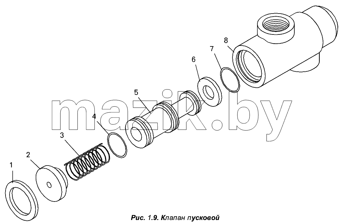 Клапан пусковой
