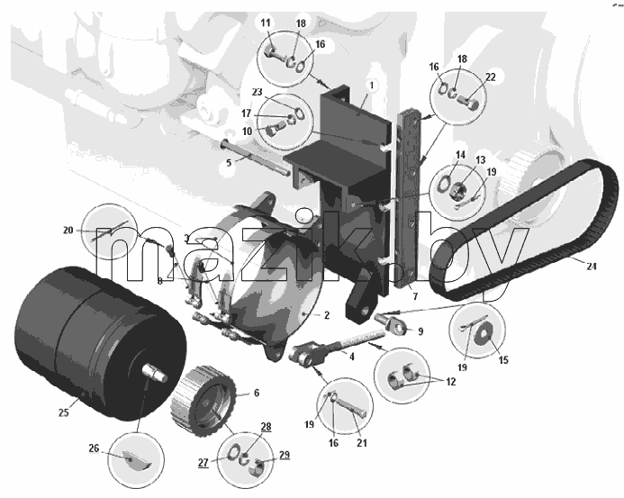 Установка генератора