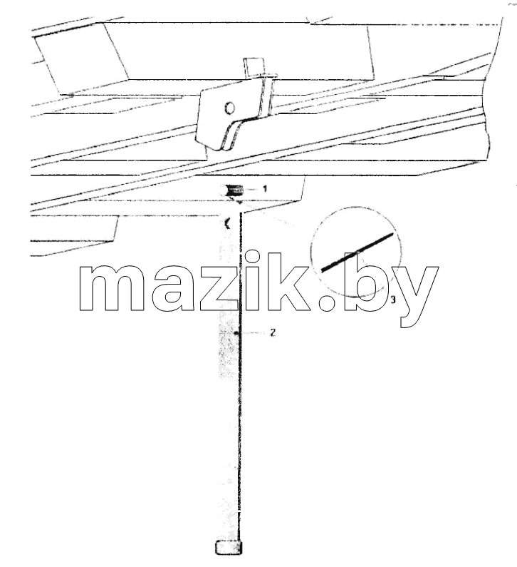  Установка камневыталкивателей;Mounting of stone ejectors