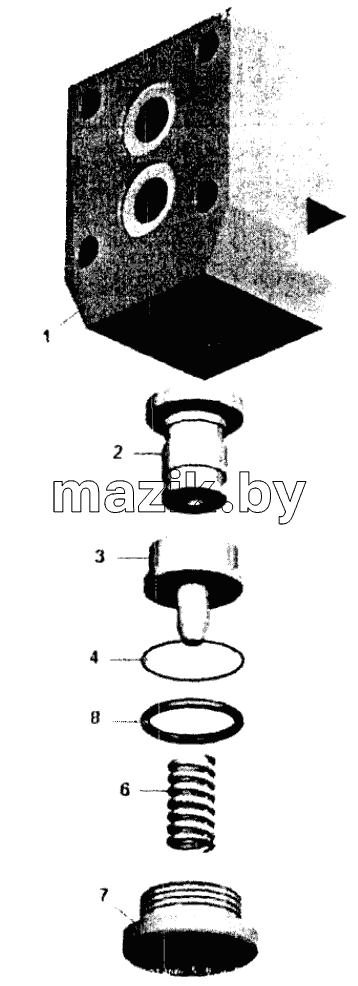  Клапан предохранительный;Safety valve