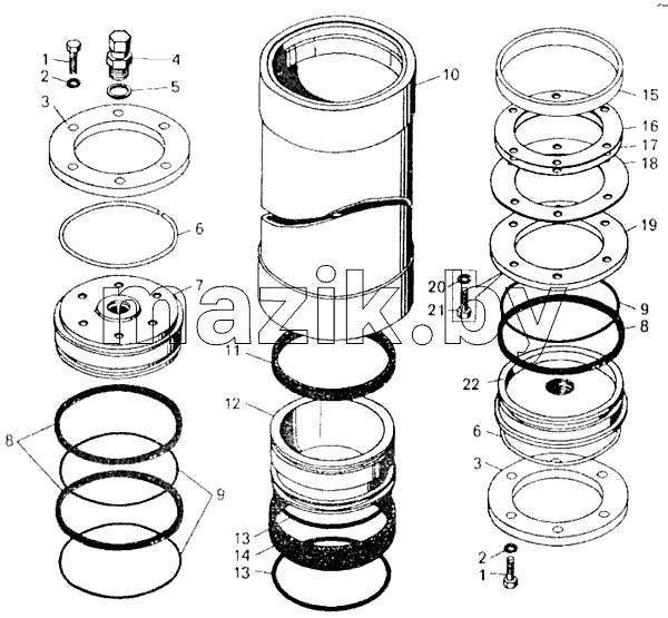 Пневмогидроаккумулятор