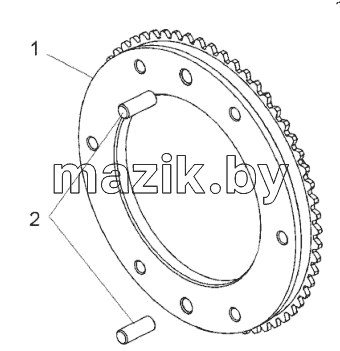  Диск нажимной (7548-1711424);Disk compression