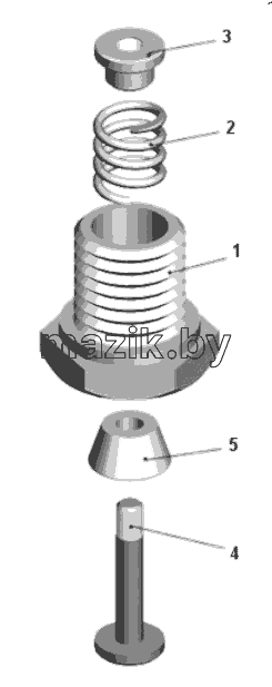  Клапан предохранительный 549A-2907355
