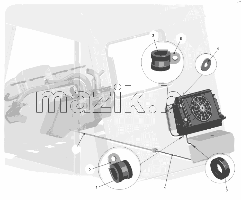  Установка кондиционера 75137-3700072-10