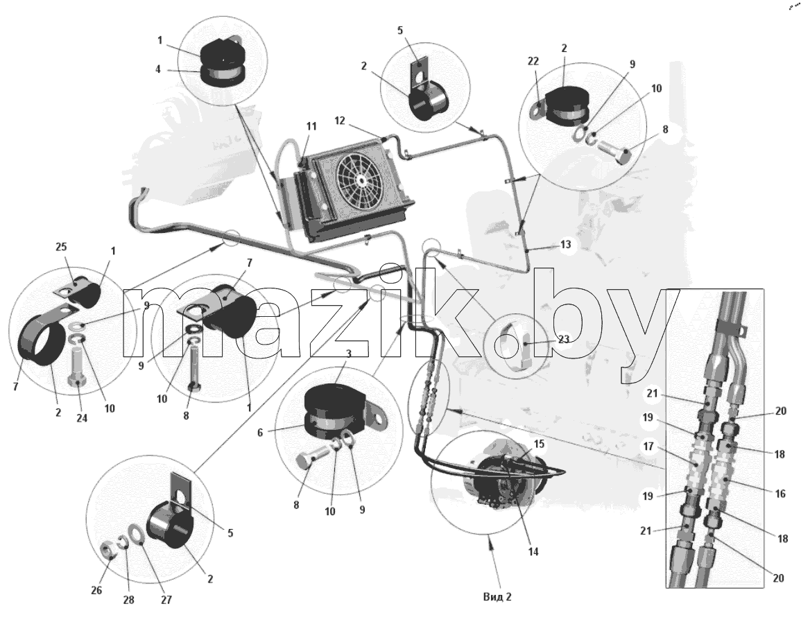  Установка трубопроводов кондиционера