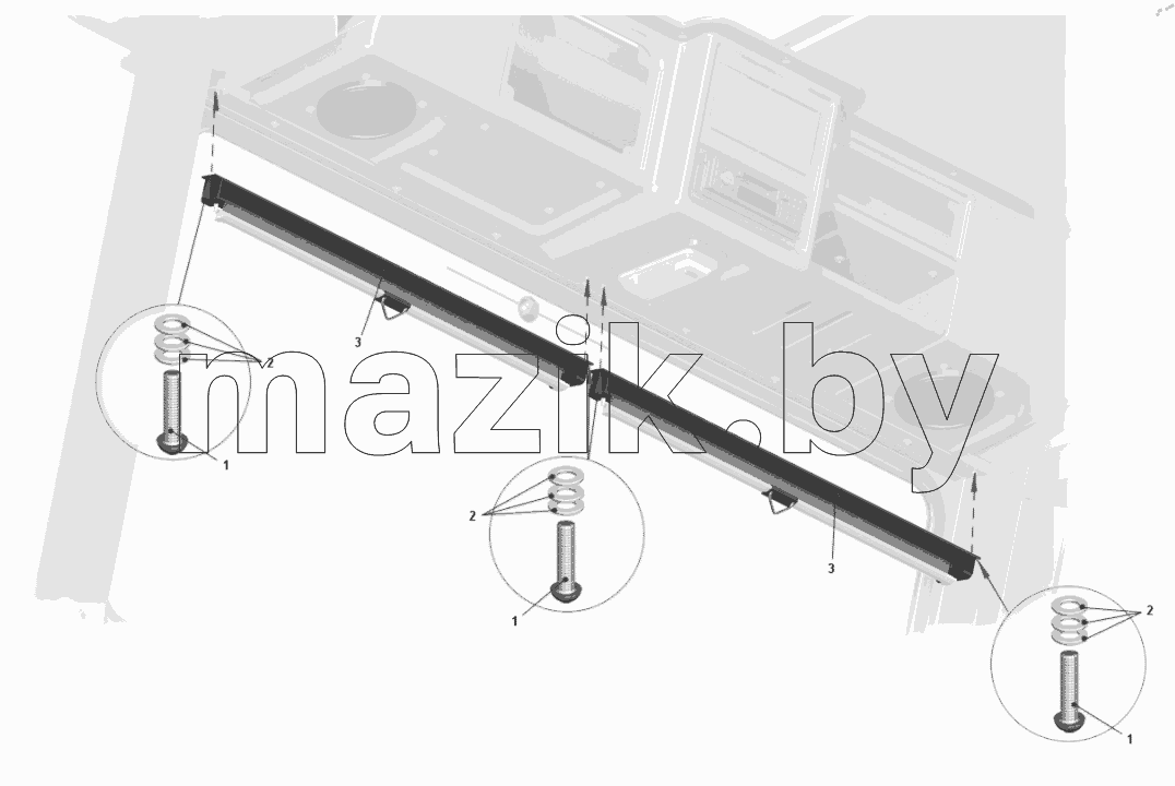  Установка противосолнечной шторки 7555B-8204005-10