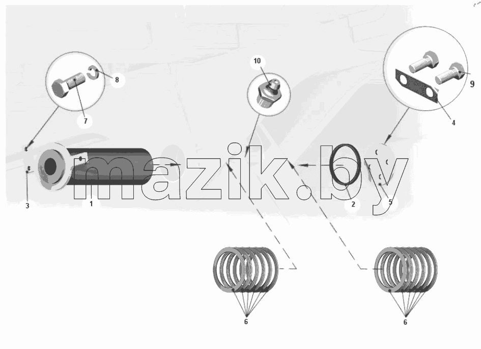  Установка платформы на раму