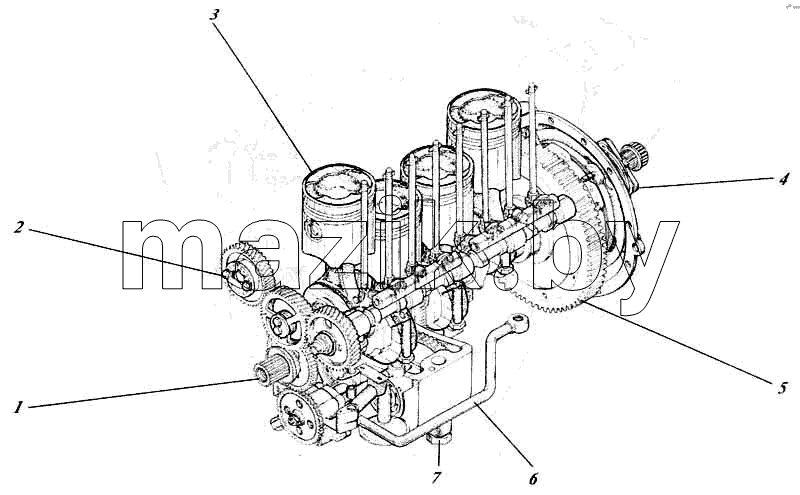 Дизель 442-25-00c1