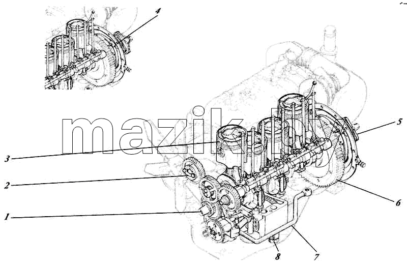 Дизель 442-00c1-50