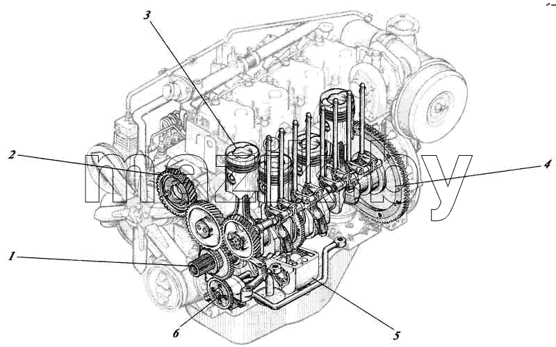 Дизель 442-24И-00с1