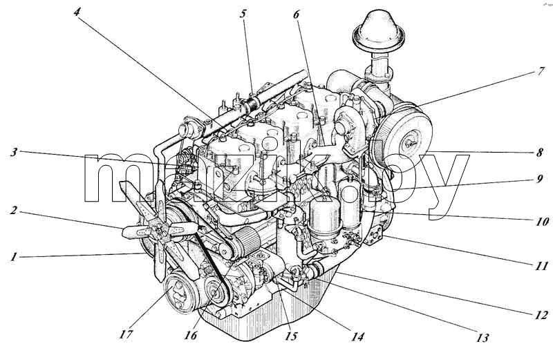 Дизель 442-25ПИ-00с1