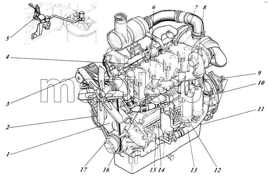 Дизель 442-59И-00с1