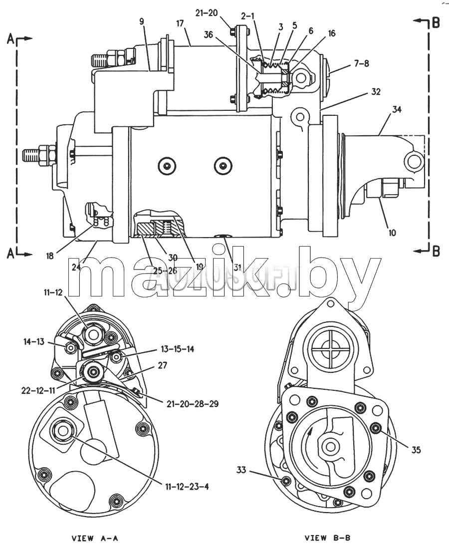 6V-5720 Стартер