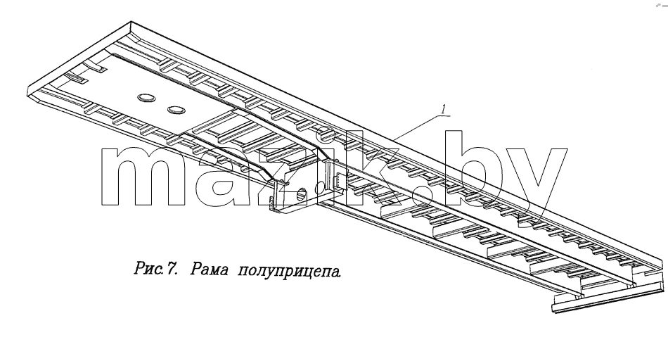 Рама полуприцепа