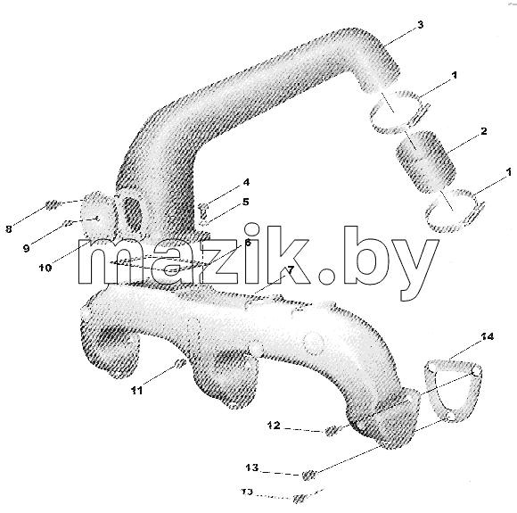 MANIFOLD EXHAUST