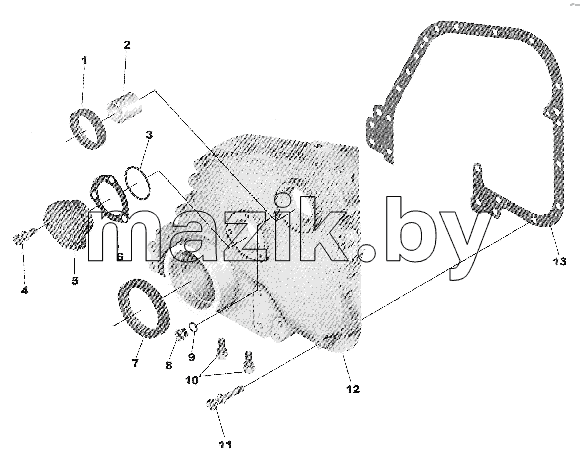 COVER, GEAR HOUSING