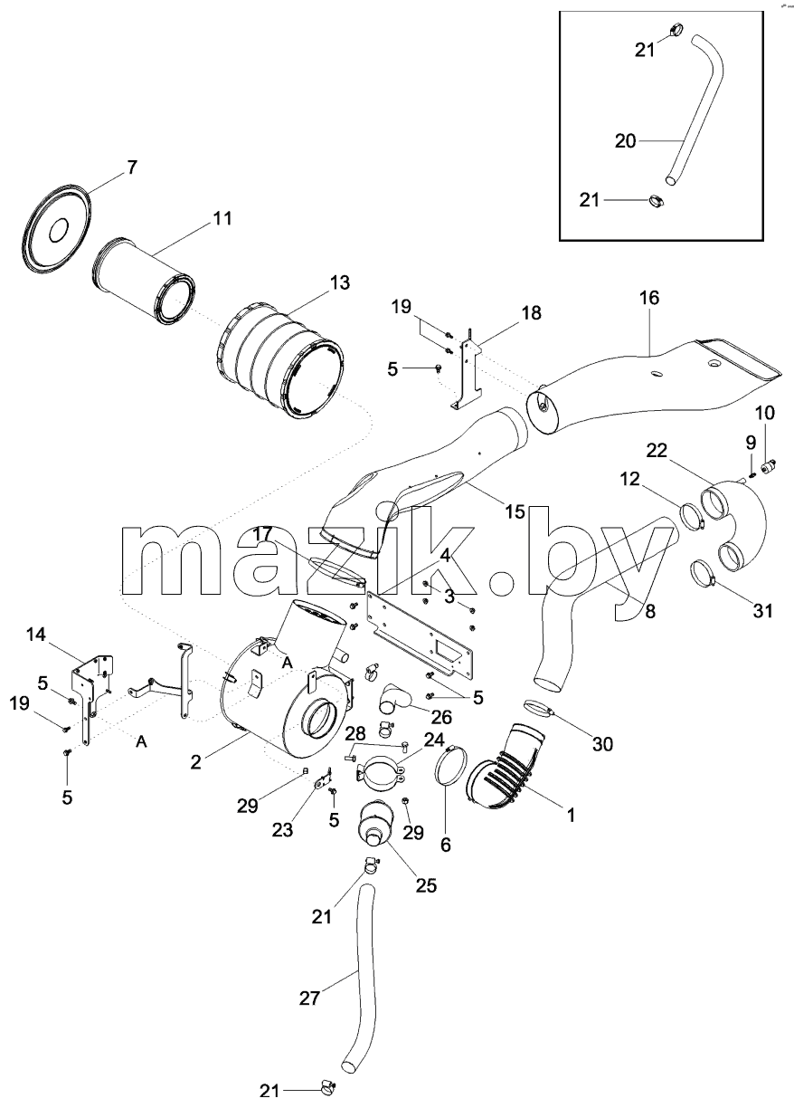 AIR INDUCTION SYSTEM - STANDARD DUTY