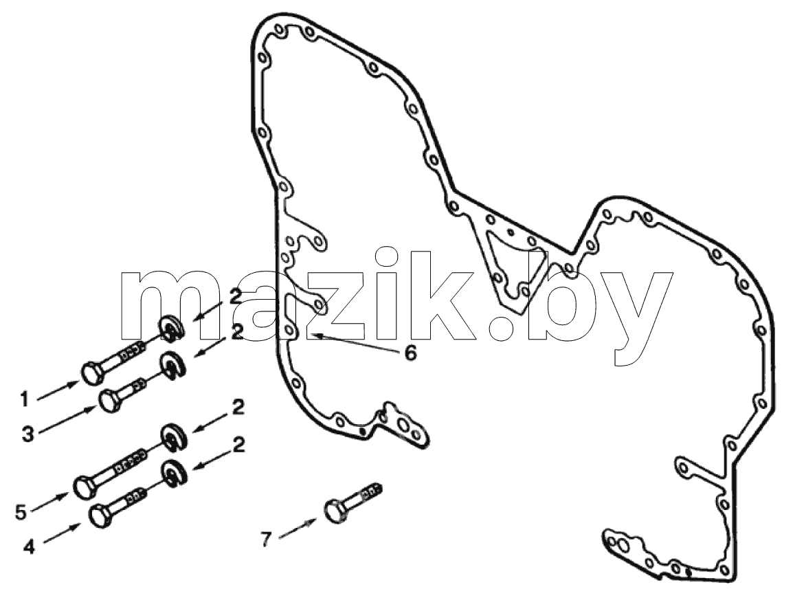  GEAR COVER MTG FA6703