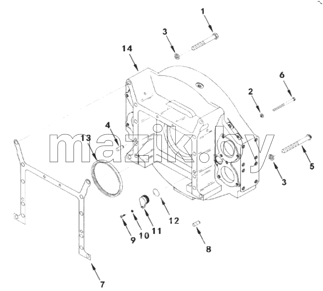  HOUSING FLYWHEEL FH6024