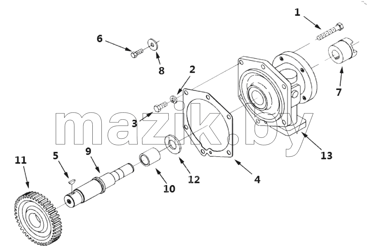  MOUNTING, FUEL PUMP FP6722