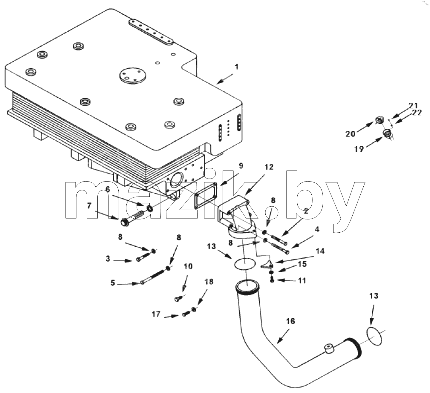  EXCHANGER, HEAT HX6125