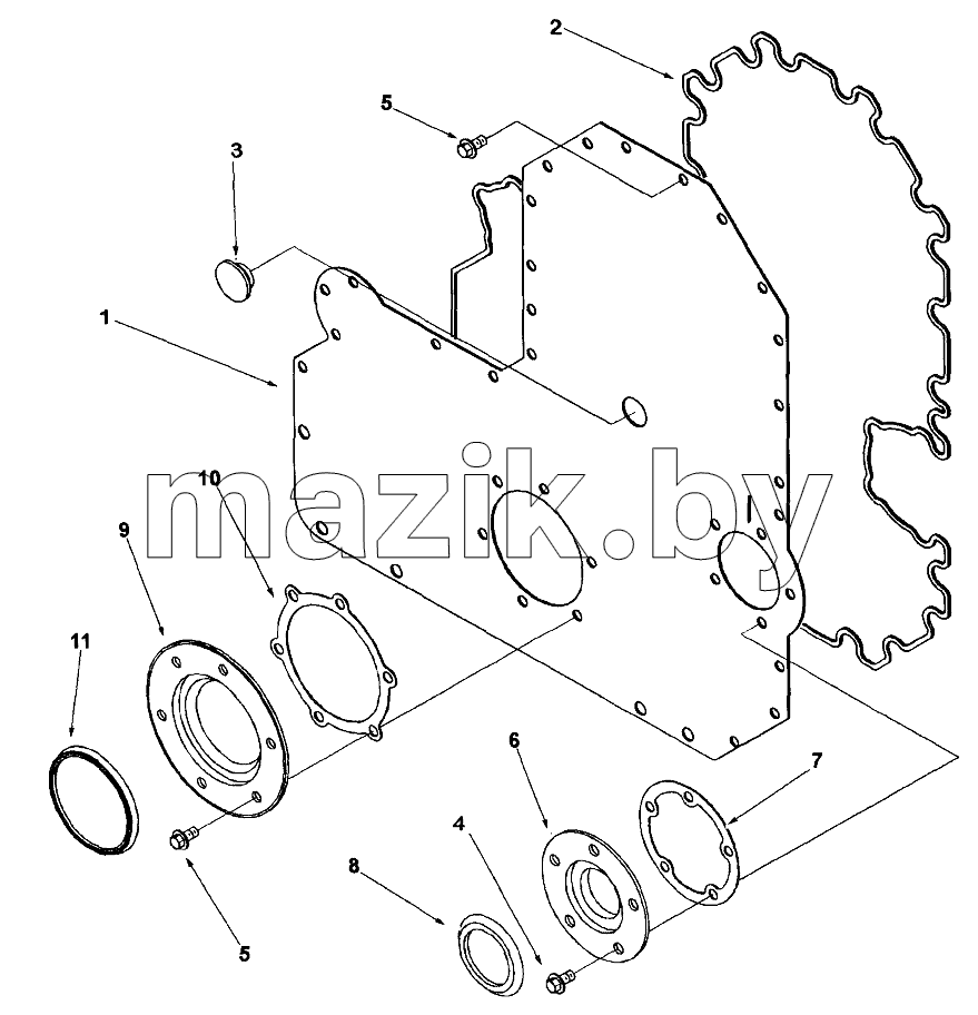Front Gear Cover GG2706