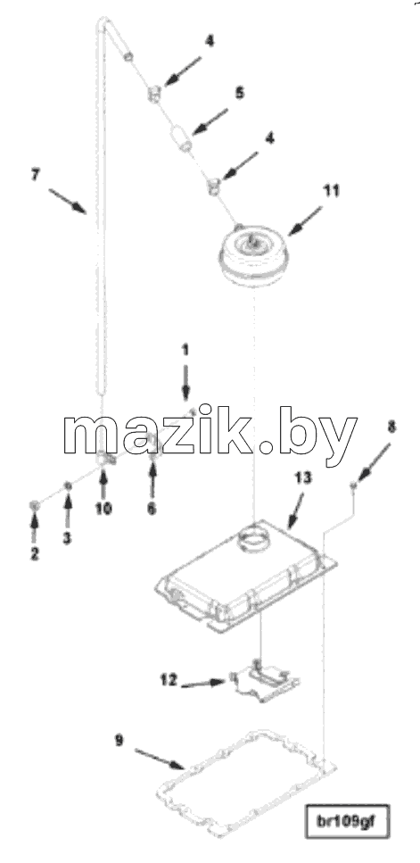  CRANKCASE, BREATHER BR 1302