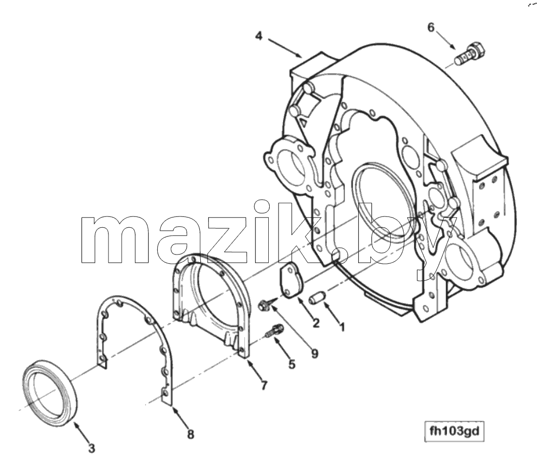  HOUSING, FLYWHEEL FH11057