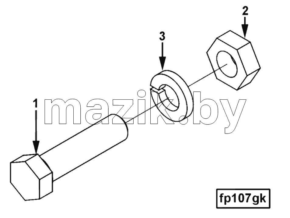  MOUNTING, FUEL PUMP FP10250