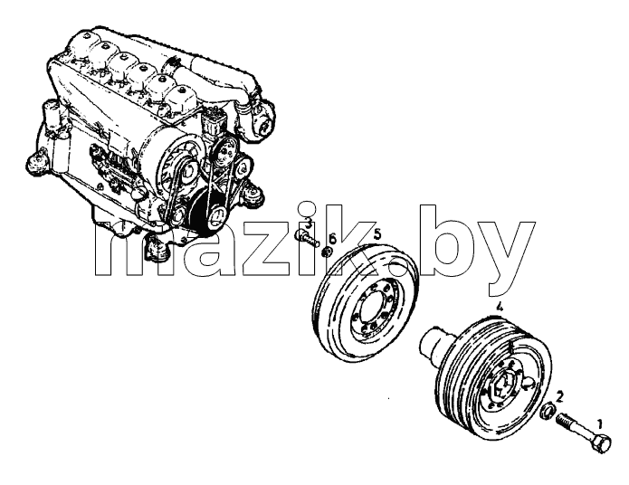 V-GROOVED PULLEY