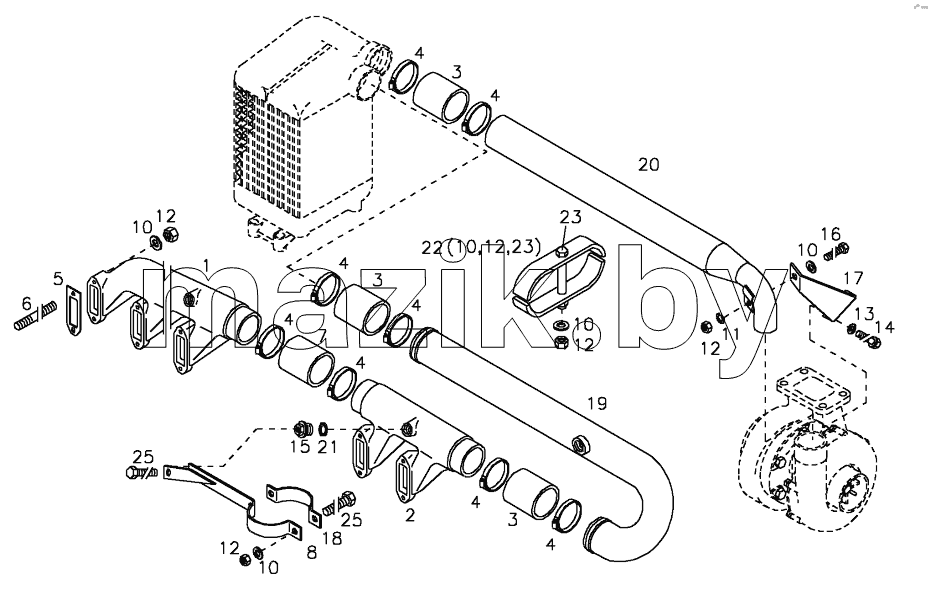  CHARGE AIR PIPE