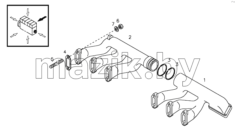  EXHAUST MANIFOLD