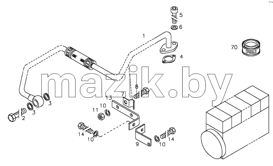  LUBRICAT. OIL LINE