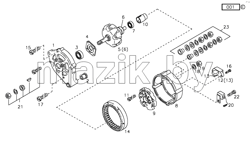  PARTS OF ALTERNAT.
