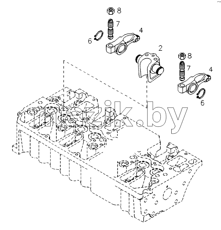  ROCKER ARM BRACKET