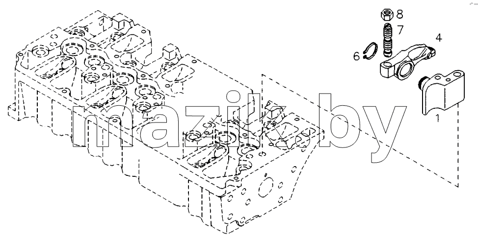  ROCKER ARM BRACKET