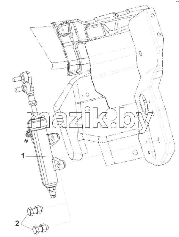 1604A-C0100 Главный цилиндр сцепления