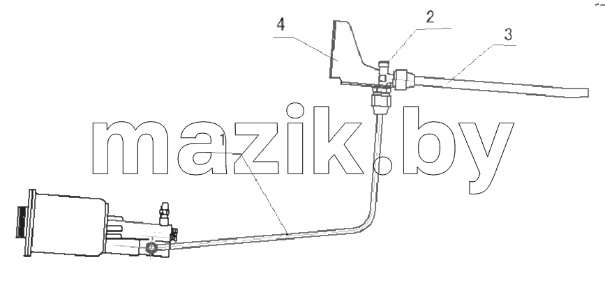 1608С-ZB7F0 Трубопровод