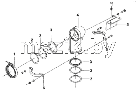 Supercharger Outlet Connecting Pipe Subassembly