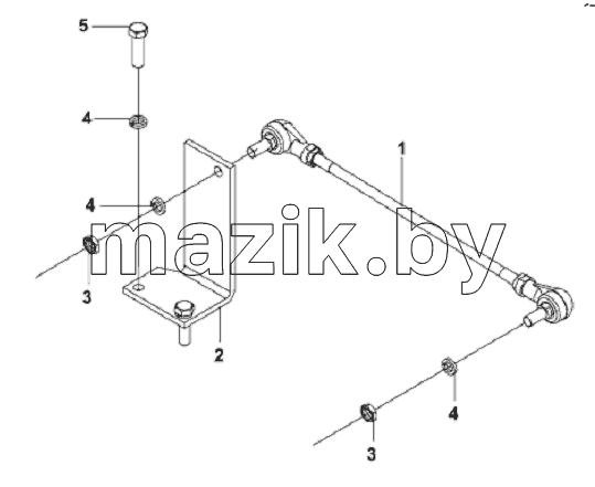 Gear Lever Subassembly Single Lever