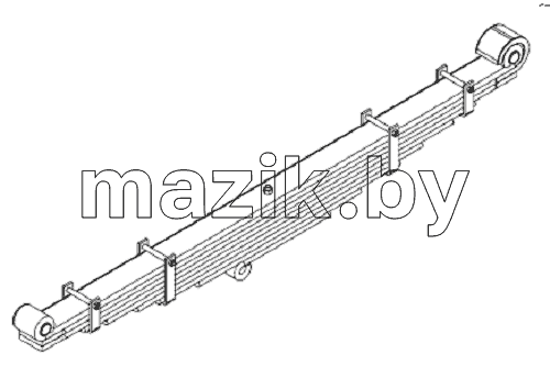 Front Leaf Spring Subassembly