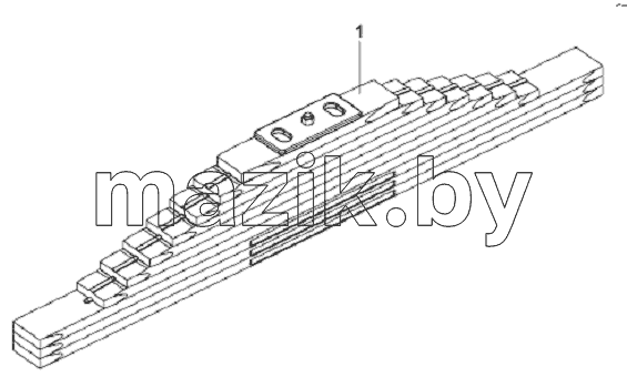 Rear Leaf Spring Subassembly