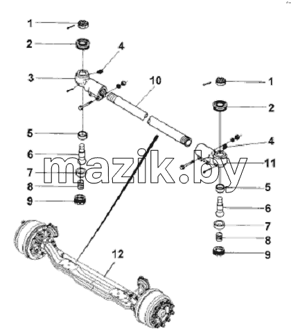 Tie Rod Subassembly