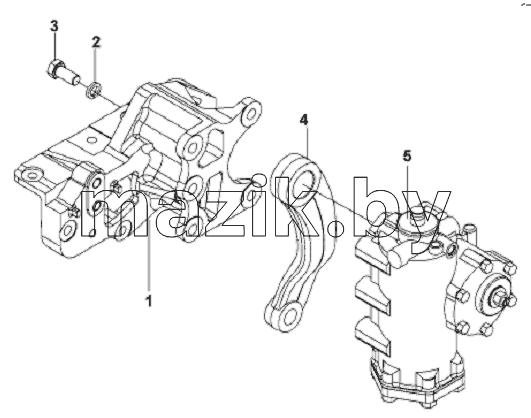 Monoblock Power Steering Gear Assembly