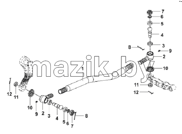Tie Rod Subassembly