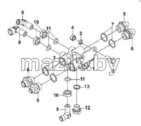 One Way Valve Subassembly