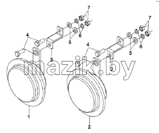 Electric Horn Subassembly